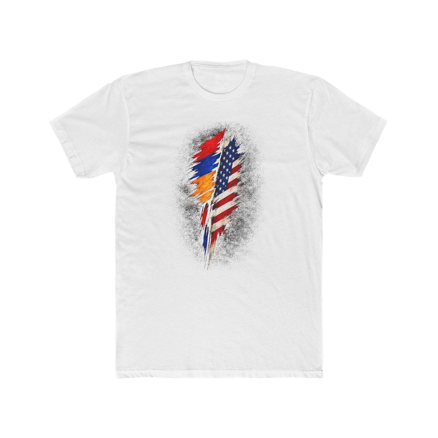 Armenian American Flag Feather T-Shirt